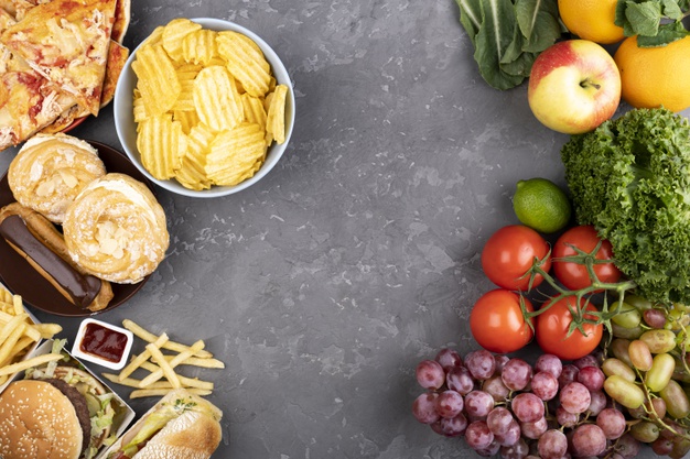 Gesund abnehmen: Vermeide Weizenmehl, Zucker, Fastfood und Co.