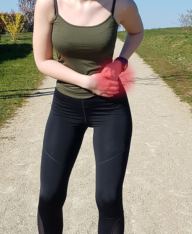 Seitenstechen beim Joggen